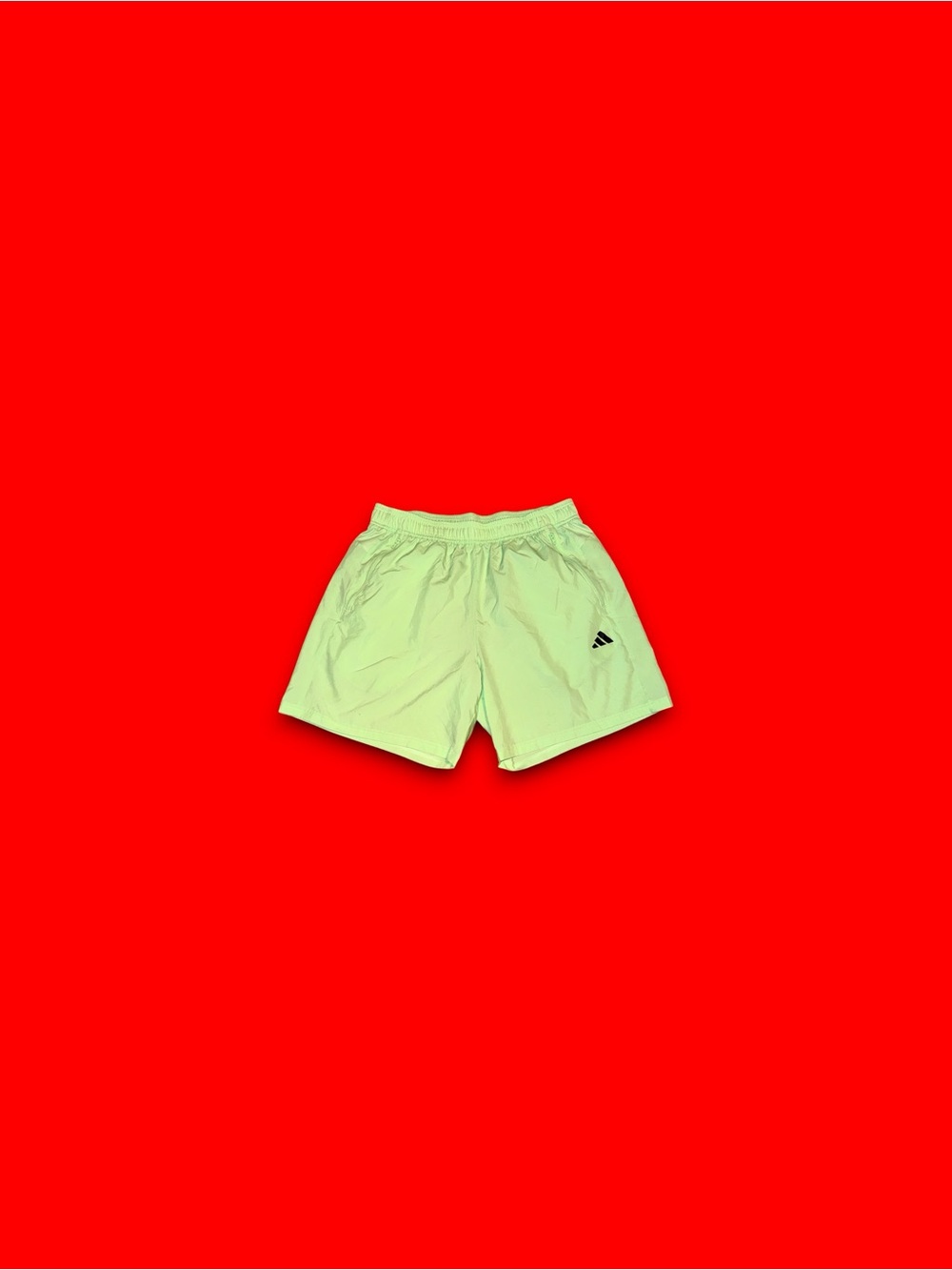 Adidas Men's Semi Green Spark Athletic Aeroready Training Shorts XLT
